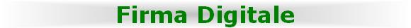 Firma Digitale
